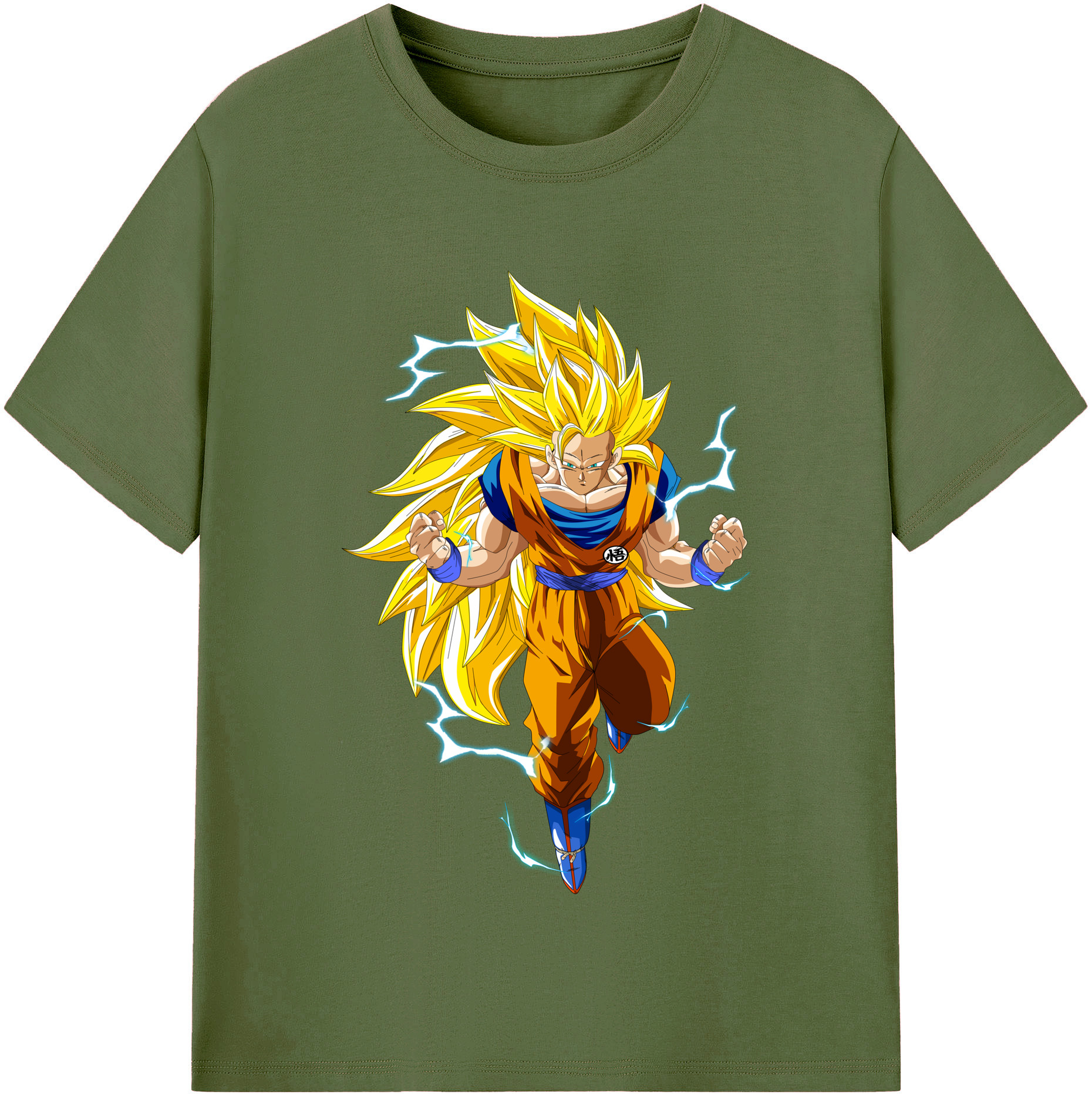 （画像用） ドラゴンボール 孫悟空（そん ごくう）Son Goku カカロット DRAGON BALL Kakarotto 綿100％半袖Tシャツ（フロントプリント）